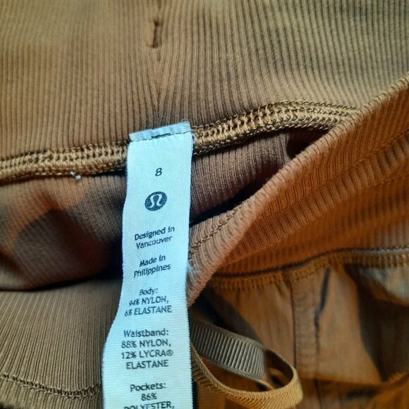 Lululemon Pants Womens 8 Brown Dance Studio Jogger Mid Rise Full Length 29" - Picture 8 of 14